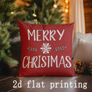 Cute Christmas-themed Axyaa Pillow Covers for Sofa, Bedroom, Car - Rectangular Cushion