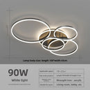 Axyaa Nordic Round Ceiling Light - Modern Light Luxury Design for Home and Restaurant