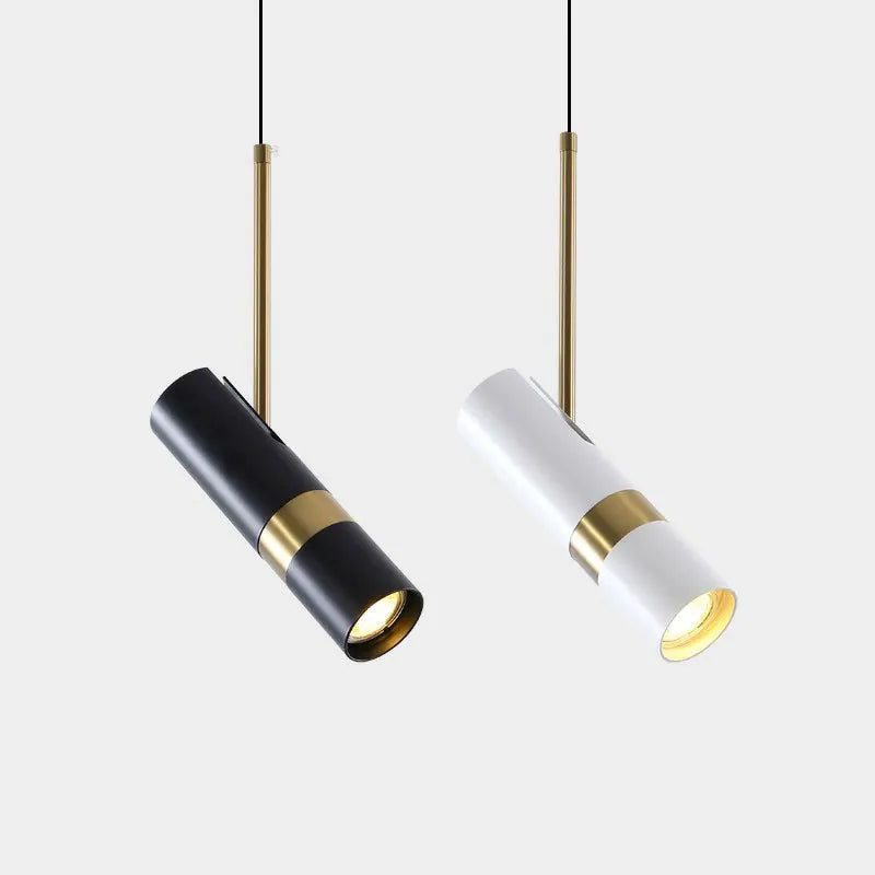 Axyaa LED Pendant Chandelier: Minimalist Spotlight Night Lamp for Bedroom and Living Room