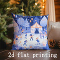 Christmas Digital-Printed Pillow Covers - Axyaa Home Decor Collection