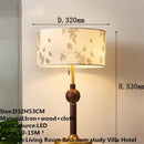 Axyaa Contemporary Retro LED Table Lamp for Living Room Study Bedroom