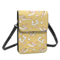 Axyaa Pompompurin Small Crossbody Cell Phone Purse with Card Holder