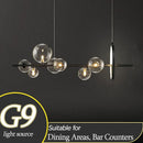 Axyaa Glass Pendant Light: Modern Nordic Design for Dining Areas