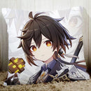 Axyaa Genshin Impact Anime Body Pillow Cover for Bed Decor & Sofa Fall Decor