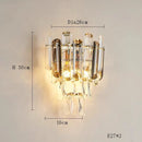 Axyaa Modern Crystal Ceiling Chandelier LED Pendant Light for Living Room Bedroom