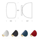 Axyaa Rotating LED Wall Lamp for Home Decor & Eye Protection