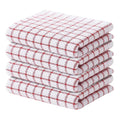 Axyaa Cotton Dishcloth Kitchen Towel Set Super Absorbent Home Cleaning Cloths
