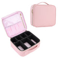 Axyaa Professional Makeup Brush Case Travel Kit Waterproof Manicure Organizer Storage