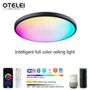 Axyaa Smart RGB Ceiling Light: WiFi Voice Control, App Control, Alexa & Google Home Integration