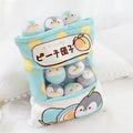 Axyaa Snack Bag Pillow Bunny Bunny Dinosaur Penguin Cherry Blossom Mini Ornaments