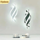 Axyaa Nordic Modern Courtyard Wall Lamp, LED Decorative Staircase Walkway Light