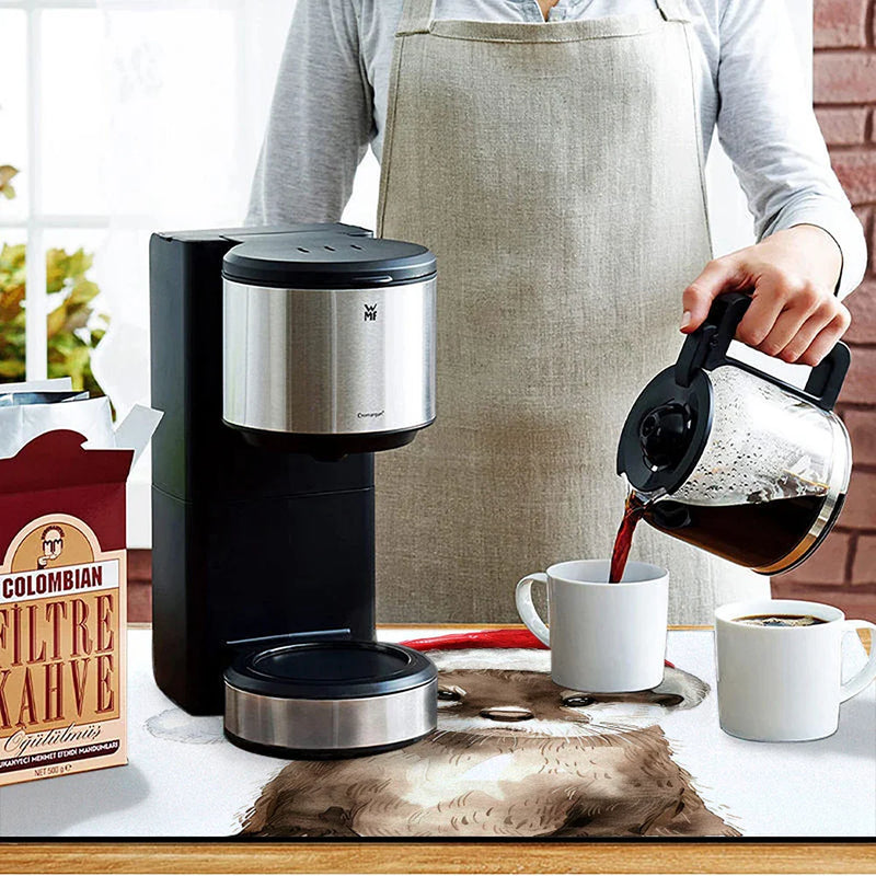 Axyaa Christmas Draining Mat: Super Absorbent Coffee & Dish Drying Pad