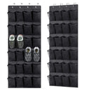 Axyaa 24-Pocket Over-the-Door Hanging Shoe Organizer