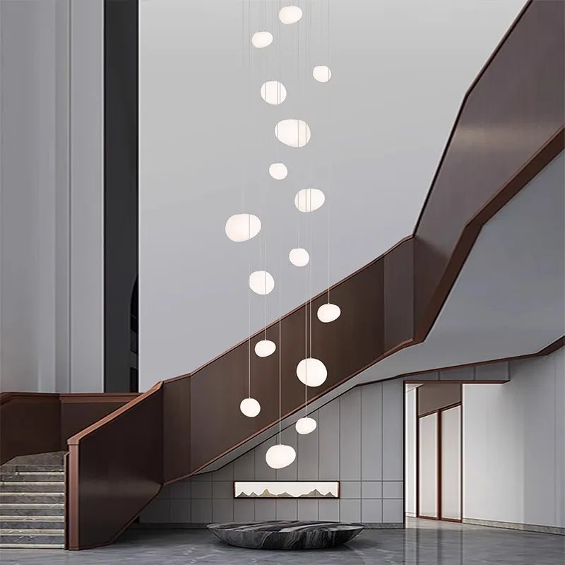 Axyaa Modern LED Ceiling Chandelier for Bedroom and Dining Room