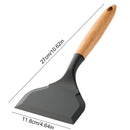 Axyaa Silicone Spatula Turner for Non-stick Omelets Pan Cooking
