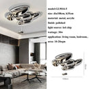 Axyaa Water Droplet LED Ceiling Lamp: Elegant Pebble Shaped Light for Living Room