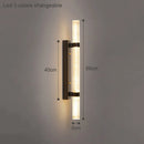 Axyaa Copper Crystal Wall Lamp: Modern Minimalist Luxury Lighting for Living Room, Hotel Corridor