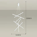 Axyaa Modern Ceiling Chandeliers - Elegant Hanging Light Fixture for Indoor Dining and Living Room