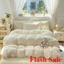 Axyaa Cloud Cotton Lace Summer Quilt Set - Single Thin Cool Quilt