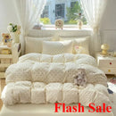 Axyaa Cloud Cotton Lace Summer Quilt Set