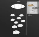 Axyaa Modern Dining Room Pendant Light LED Chandelier Ceiling Lamp Indoor Lighting