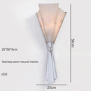 Axyaa French Marble Wall Lamp for Living Room, Bedroom, Study - Designer Bouquet Decoration Lighting Fixtures