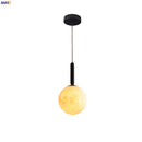 Axyaa Black Iron LED Pendant Light with PMMA Shade for Dining & Living Room