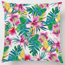 Axyaa Floral Polyester Cushion Cover - Stylish Home Decor Pillowcase