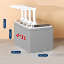 Axya Stainless Steel Sauce Pump Dispenser for Home and Commercial Use