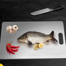Axyaa Stainless Steel Cutting Board Set - Non-Slip Kitchen Chopping Boards