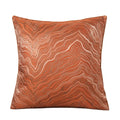 Axyaa Stripe Pillowcase 45X45 Luxury Decorative Cushion Covers for Home Sofa