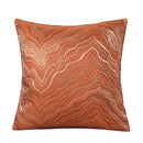 Axyaa Stripe Pillowcase 45X45 Luxury Decorative Cushion Covers for Home Sofa