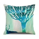 Axyaa Gold Elk Modern Pillowcase Cover for Customizable Bedside Decor