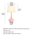 Axyaa Ceramic Table Lamp: Contemporary LED Desk Lighting for Home Bedroom