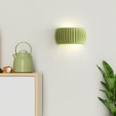 Nordic Resin Pumpkin Wall Sconce Light by Axyaa - Modern Minimalist Design