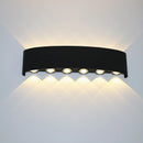 Axyaa Outdoor Waterproof LED Wall Lamp for Garden Aluminum Living Room Wall Light