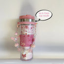 Axyaa Cup Handle Strap: Cute Carrier Sling for Starbucks & Water Bottles