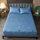 Axyaa Antibacterial Waterproof Mattress Protector - Padded, Non-Slip, Urine-Proof Cover