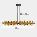 Axyaa Nordic Chandeliers Dining Room Pendant Lights Ceiling Hanging Lamps