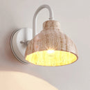 Axyaa Yellow Marble Exterior Wall Lamp - Nordic Design, LED Warm Lights