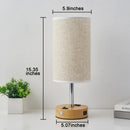 Axyaa Motion Sensor Fabric Shade Table Lamp_SORTAJoyful Desk Lighting