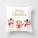 Axyaa Santa Claus Polyester Throw Pillow Case 45X45CM
