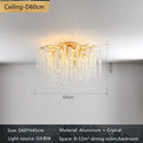 Axyaa Luxury Crystal Chandelier for Elegant Living Spaces