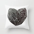 Axyaa Geometric Abstract Polyester Cushion Cover 45x45cm