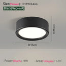 Axyaa LED Downlight Ceiling Lamp 5W-18W Modern Surface Mounted Spotlight for Bedroom Living Room