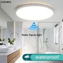Axyaa Motion Sensor Ceiling Light for Garage Door Attic Hallway Easy Install Smart Lighting