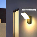 Axyaa 12W Outdoor Wall Lamp IP65 Waterproof Aluminum Sconce Fixture