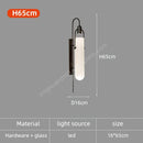 Axyaa Luxury Glass Wall Lamp for Hotel Staircase, Bedroom, Model Room & Background Wall
