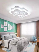 Axyaa Star & Cloud Ceiling Light: Modern Minimalist LED Fixture for Kids' Study and Bedroom