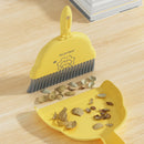 Axyaa Mini Broom & Dustpan Set: Household Sweeping Brush with Garbage Shovel